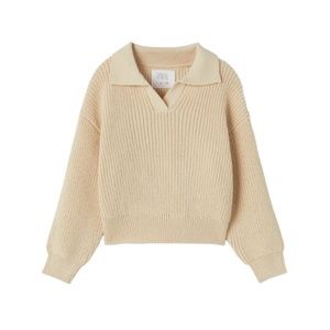 ZARA Polo Collar Knit Sweater